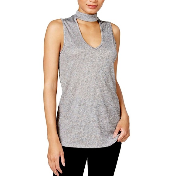 Bar III metallic shimmer top - Picture 1 of 5